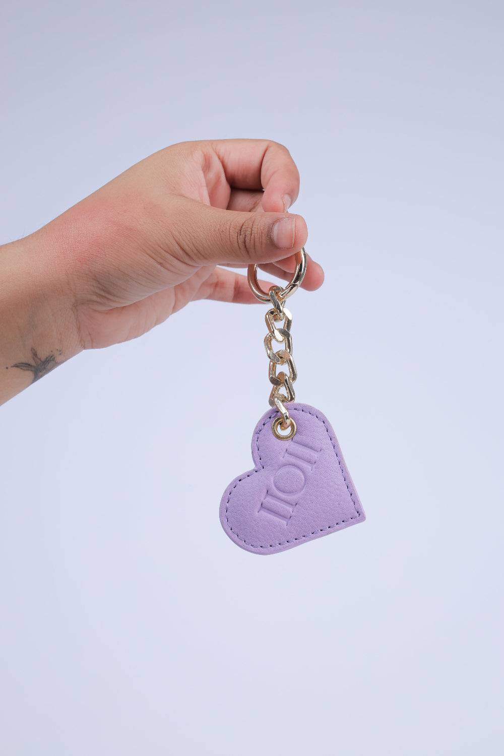 The Heart Charm- Lavender