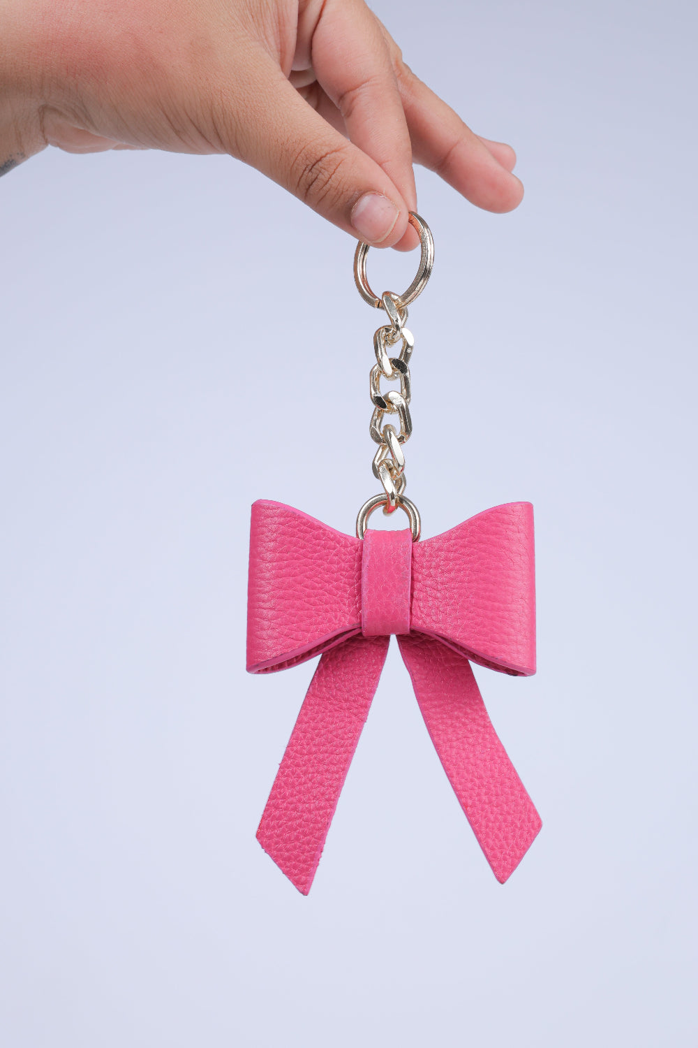 The Bow Charm- Pink